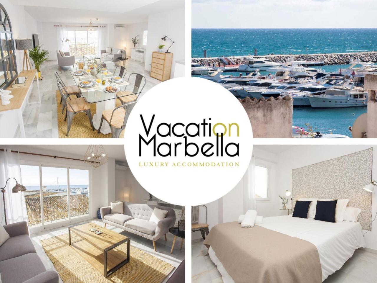 Ferienwohnung Banus Duplex Waterfront Marbella Exterior foto